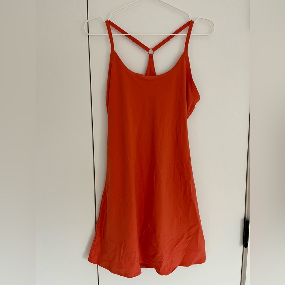 Outdoor Voices Coral Exercise Dress
